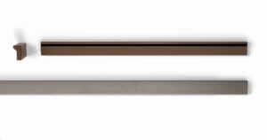Uchwyt meblowy podłużny Angle 120 aluminiowy anodowany