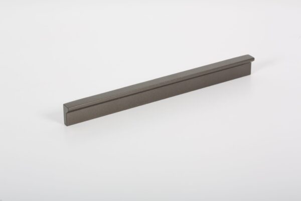 Uchwyt meblowy podłużny Angle 500 aluminiowy metaliczny szary