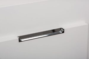 Uchwyt meblowy wpuszczany Hide 200 Chrom Srebrny