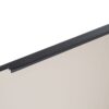 Uchwyt meblowy krawędziowy Linear 447 Metalowy Czarny Mat