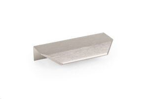 Uchwyt meblowy krawędziowy Vann 100 Srebrny Aluminiowy