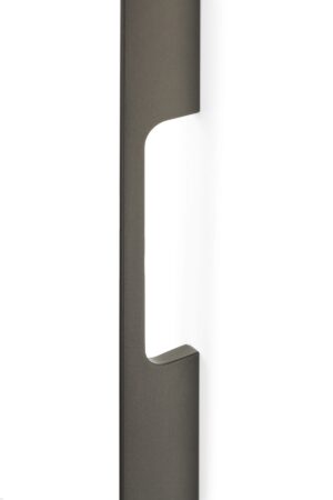 Uchwyt meblowy podłużny Peak 448 Aluminiowy Metaliczny Szary