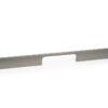 Uchwyt meblowy podłużny Peak 448 Aluminiowy Metaliczny Szary