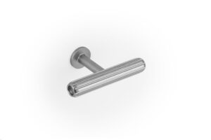 Gałka meblowa T - Bar Rille Mini