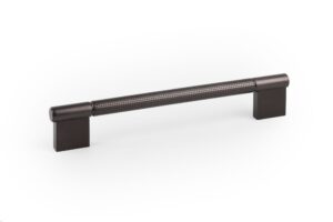 Uchwyt meblowy podłużny Point 192 Aluminiowy Czarny Tytanowy