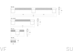 Uchwyt meblowy podłużny Point 960 Złoty Szczotkowany Cava