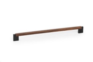 Uchwyt meblowy podłużny Duo Mini 320 z Czarnym