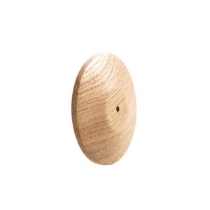 Podkładka pod gałkę - rozeta okrągła 80 mm - dąb naturalny