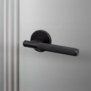 Klamka do drzwi Linear Czarna (Welders Black)