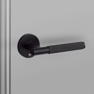 Klamka do drzwi Linear Czarna (Welders Black)