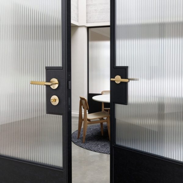 Klamka do drzwi Linear Gun Metal