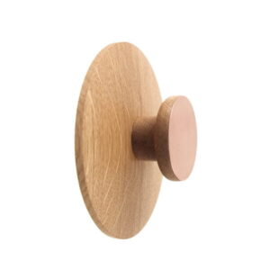 Podkładka pod gałkę - rozeta okrągła 130 mm - dąb naturalny