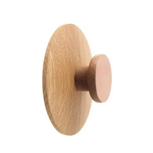 Podkładka pod gałkę - rozeta okrągła 130 mm - dąb naturalny