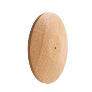 Podkładka pod gałkę - rozeta okrągła 130 mm - dąb naturalny