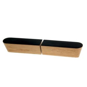 Czarny uchwyt meblowy TWINS BLACK