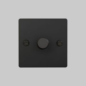 Włącznik - Premium 1G Dimmer Czarny [El122P] Standard angielski