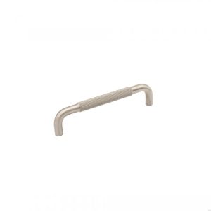 Uchwyt meblowy podłużny Helix 128 Aluminiowy Srebrny