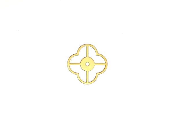 Mosiężna Podkładka Art Clover M | 43mm