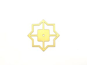 Mosiężna Podkładka Art Star M | 43mm