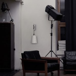Lampa Hooked Wall Large Szara/Palony brąz [A9024L]