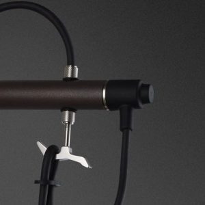 Lampa Hooked Wall Small Grafitowa/Stal [A9011D]