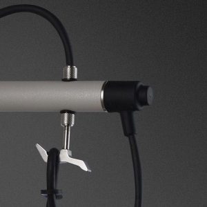 Lampa Hooked Wall Small Szara/Stal [A9011L]