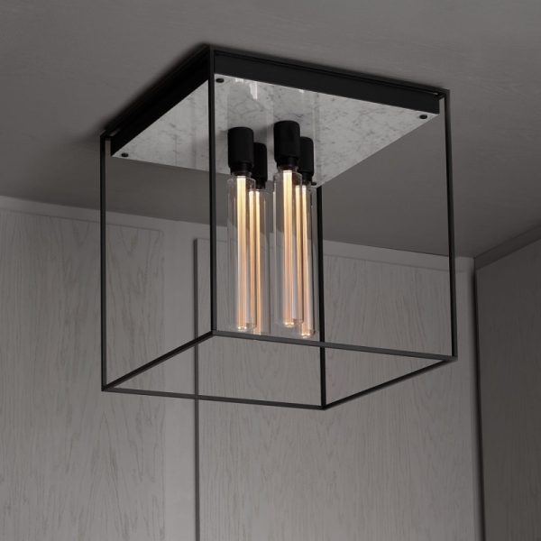 Lampa sufitowa Caged Ceiling 4.0 Biały Marmur