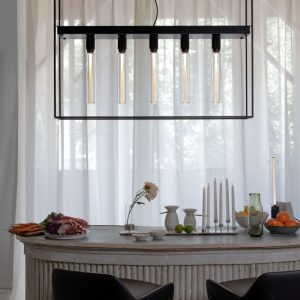 Lampa sufitowa Caged Ceiling 5.0 Biały Marmur / Z żarówkami w zestawi