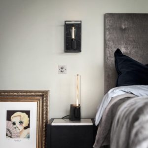 Lampa ścienna 1.0 Medium - Czarny marmur