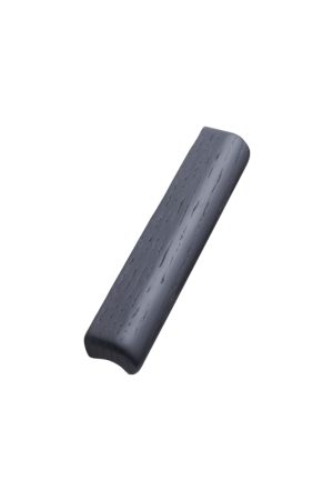 Uchwyt meblowy GLOVE - drewniana gałka 160 mm - czarny
