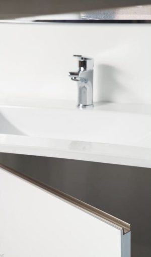 Uchwyt meblowy krawędziowy Jey2 447 Aluminiowy Złoty Cava
