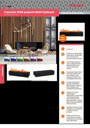 Dimplex Cassette 1000 projects Multi Optimyst