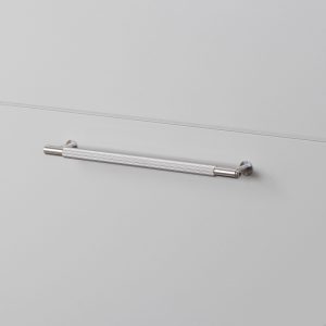 Uchwyt meblowy Pull Bar Linear Medium 225 Stalowy Srebrny