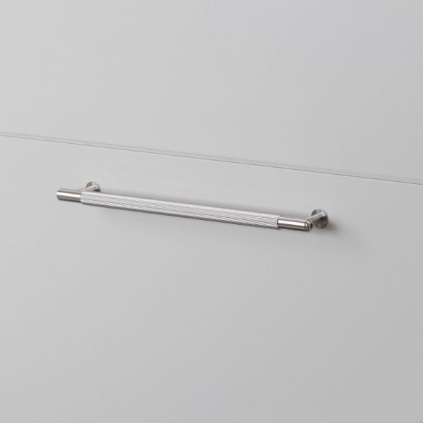 Uchwyt meblowy Pull Bar Linear Medium 225 Stalowy Srebrny
