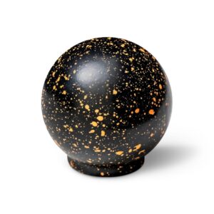 Gałka meblowa Black & Black & Orange Melange