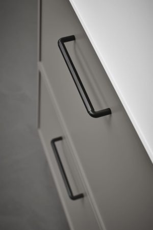 Uchwyt HEXA, 160 mm - czarny mat