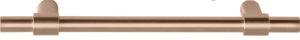 Uchwyt meblowy Formani ONE PB195/128 PVD jasny brąz