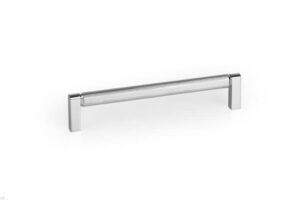 Uchwyt meblowy podłużny Viefe Brooklyn 160 mm - Nikiel polerowany