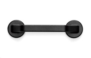 Uchwyt meblowy podłużny Oto 128 Metalowy Czarny