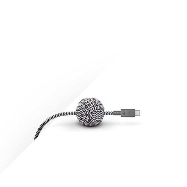 Native Union Anchor Cable 240W - kabel USB - C - USB - C, 3 m (zebra)