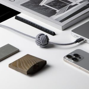 Native Union Anchor Cable 240W - kabel USB - C - USB - C, 3 m (zebra)