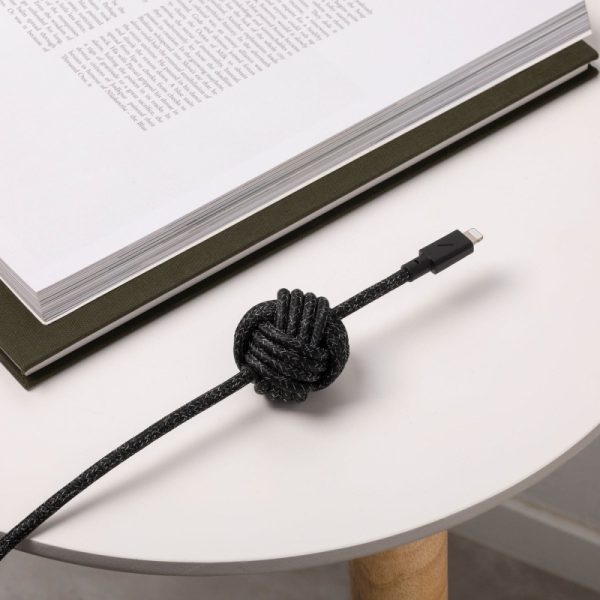 Native Union Night Cable - kabel USB - C - lightning, 3 m (zebra)
