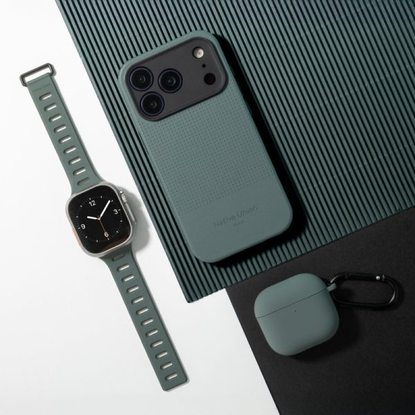 Native Union Active Case - etui do iPhone 17 Pro Max kompatybilne z MagSafe (slate green)