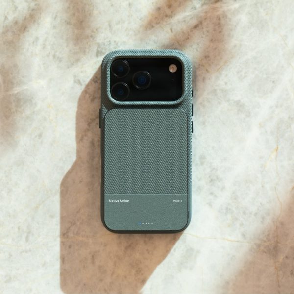 Native Union (RE)Classic Case - etui do iPhone 17 Pro Max kompatybilne z MagSafe (slate green)