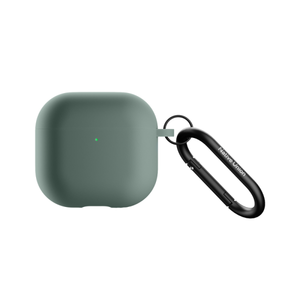 Native Union Active Case - silikonowe etui ochronne na AirPods 4 (slate green)