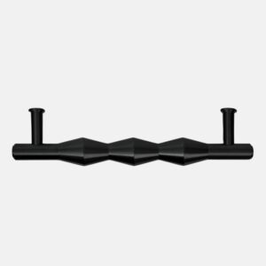 Czarny uchwyt meblowy VILDE BLACK 160 (M)