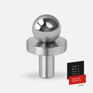 Gałka meblowa POLA SILVER