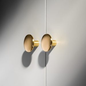 Gałka mosiężna CELINE M BRASS POLISHED
