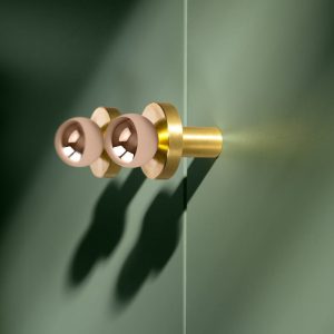 Gałka mosiężna POLA GOLD - COPPER