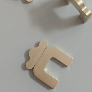 Uchwyt mosiężny ISA COCO 32 (XS) BRASS